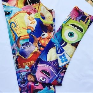Monsters, Inc. legging, size 8 like new.